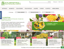 Tablet Screenshot of e-florystyka.pl